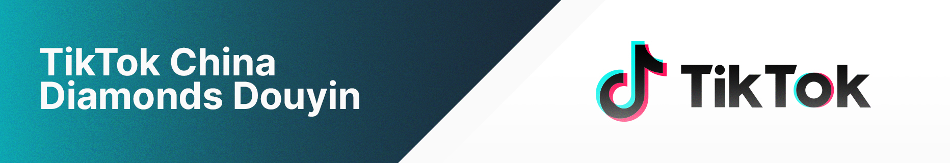 TikTok China Diamonds Douyin banner